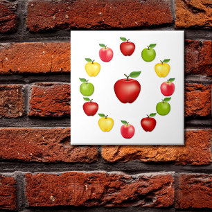 Carreaux en céramique pomme