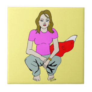 carreaux en céramique pour fille foxy