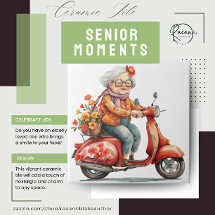 Carreaux en céramique pour moments de seniors