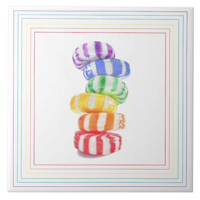 CARREAUX EN CÉRAMIQUE RAINBOW CANDY (Devant)