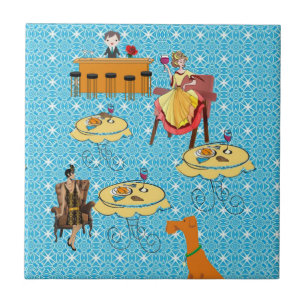 Carreaux en céramique rétro