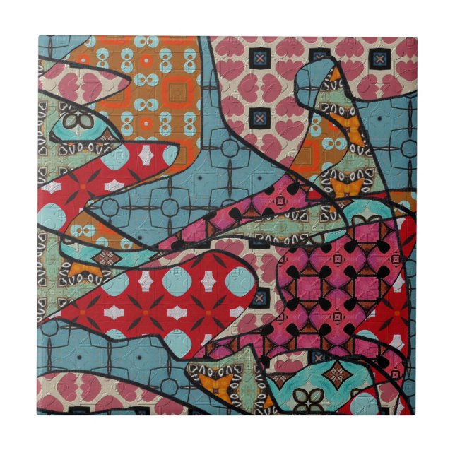 Carreaux en céramique Retro Designer (Devant)