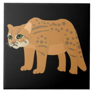 carreaux en céramique rouille