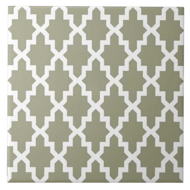 Carreaux en céramique - Sage marocain (Devant)