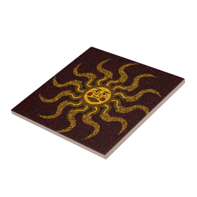 Carreaux en céramique Sun Face (Côté)