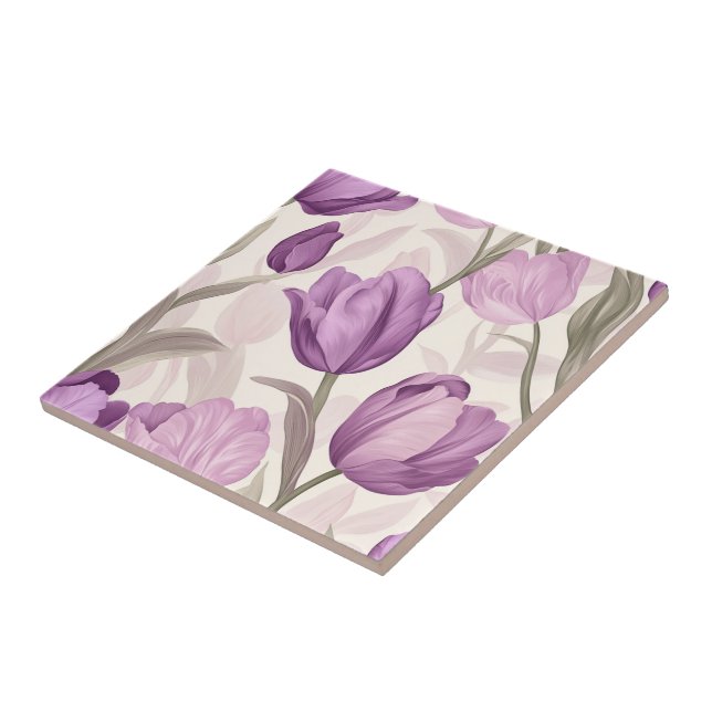 Carreaux En Céramique Tulipe Classique Pour Accent (Côté)