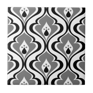 Carreaux en céramique Vintage noir blanc do-it-you