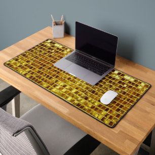 Carreaux en mosaïque d'or Elégant luxe moderne