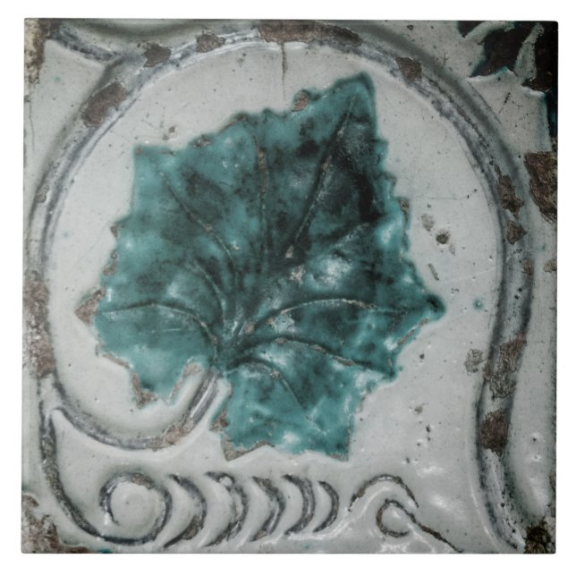 Carreaux floraux bleus géométriques en azulejos es (Devant)