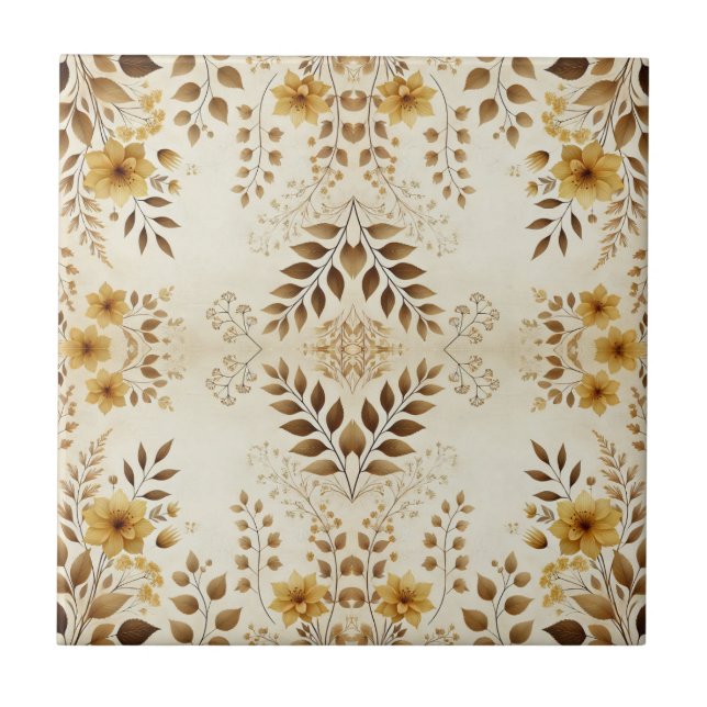 Carreaux Floraux de Ferme   (Devant)
