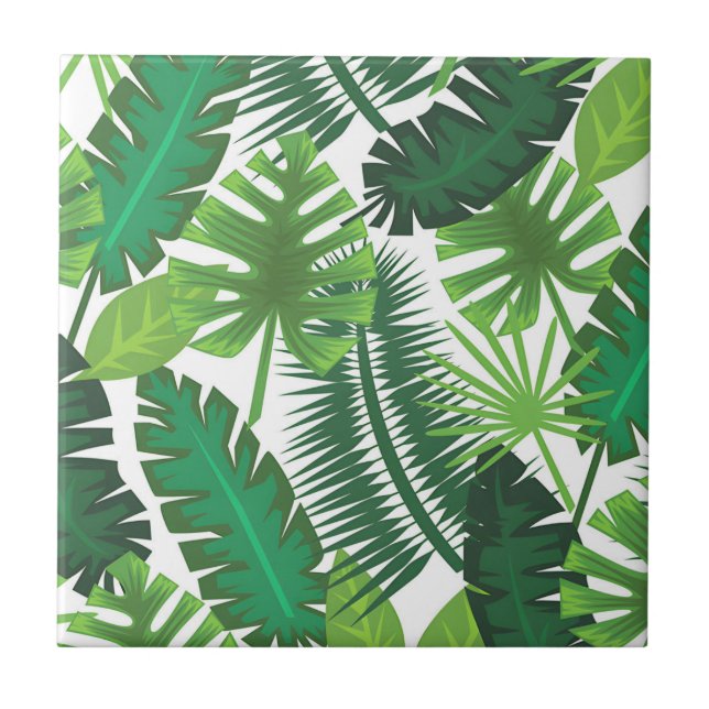 carreaux frais en feuille de palme (Devant)