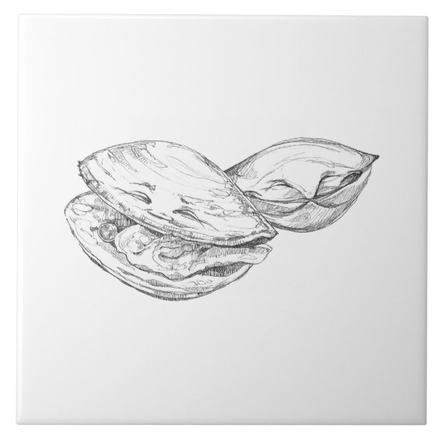 Carreaux Happy As A Clam (Devant)