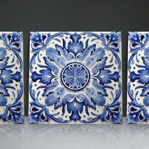 Carreaux ibériques cobalt Artistiques Portugal Azu