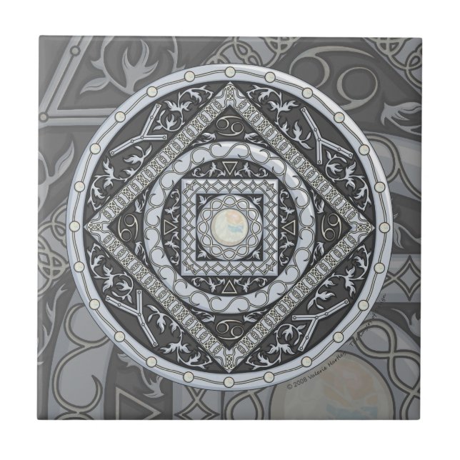 Carreaux Mandala Cancer (Devant)