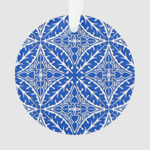 Carreaux marocains - bleu cobalt et blanc