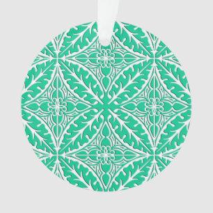 carreaux marocains - turquoise et blanc