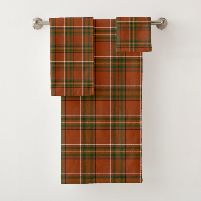 Carreaux Marron Terreux Tartan  (En situation)