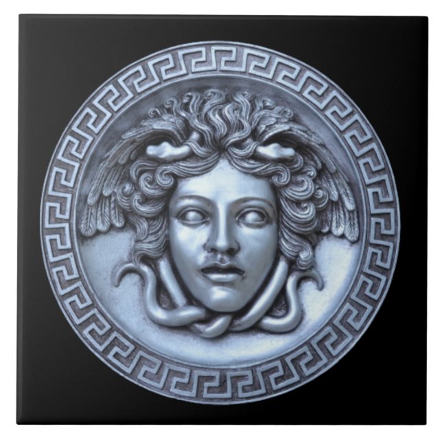 Carreaux muraux Medusa Argent (Devant)