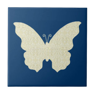 Carreaux papillon en dentelle