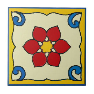 Carreaux Poinsettia mexicains