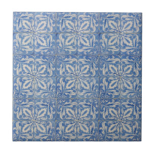 Carreaux portugais Vintage Azulejos Bleu Blanc