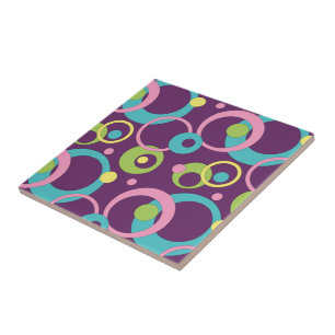 Carreaux pourpres Funky