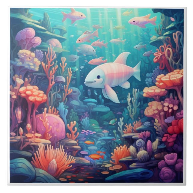 Carreaux sous-marins (Devant)