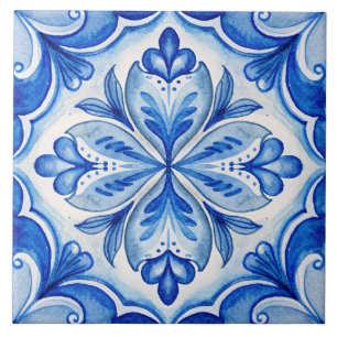 Carreaux vintage Blue Maiolica