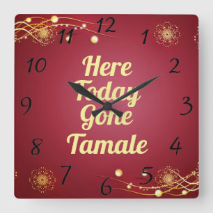 Carrée Aujourd'Hui, La Mur De Tamale A Été Horloge