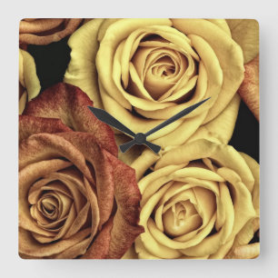 Carrée Belle horloge Rose