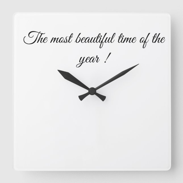 Carrée horloge (Recto)