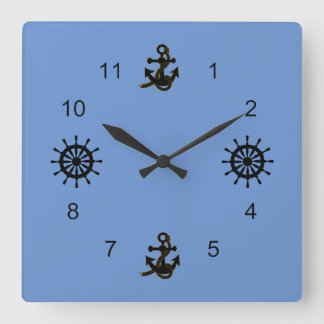 Carrée Horloge - Ancres et Helms