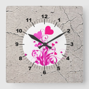 Carrée Horloge cardiaque