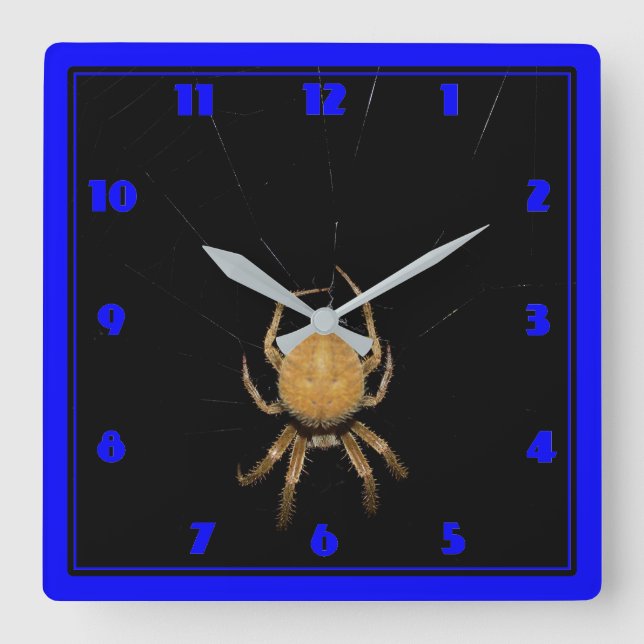 Carrée Horloge Carré du Kansas (Recto)