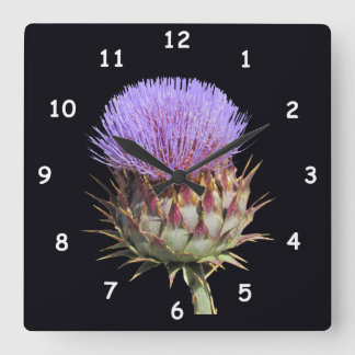 Carrée Horloge - Chardon