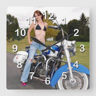 Carrée Horloge Chic-Wall