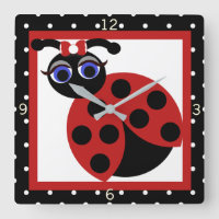 Horloge coccinelle Madeleine Toon