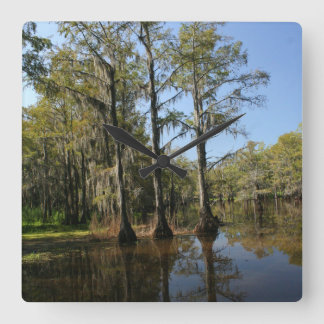 Carrée Horloge de bayou