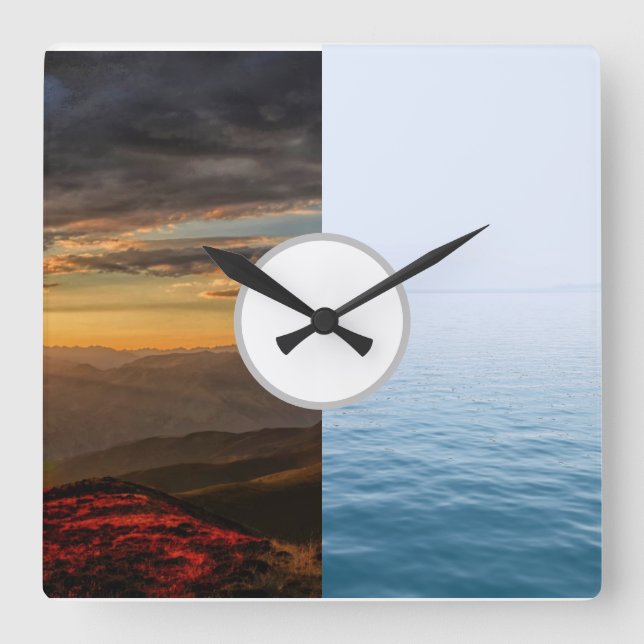 Carrée Horloge de la nature  (Recto)