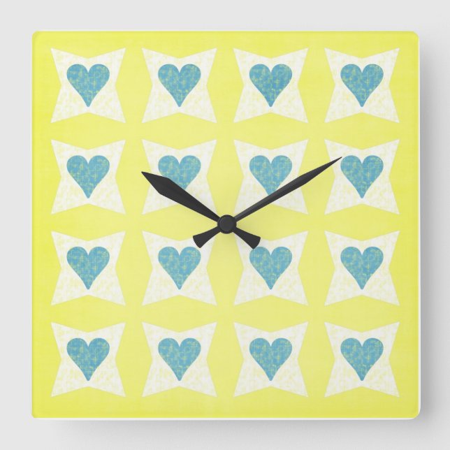Carrée Horloge de la Saint-Valentin (Recto)