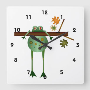 Carrée Horloge de l'arbre