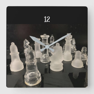Carrée Horloge des échecs