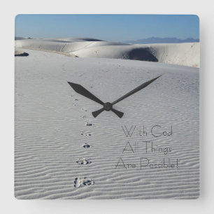 Carrée Horloge des Écritures chrétiennes