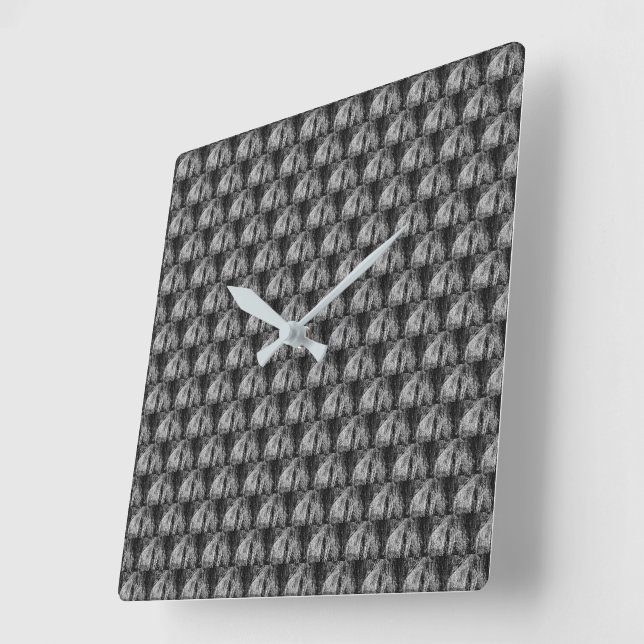 Carrée horloge domestique nature morte (Angle)
