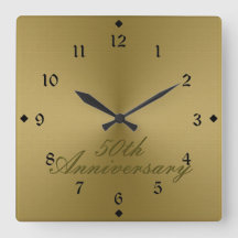 Horloge du 50e anniversaire du Mariage