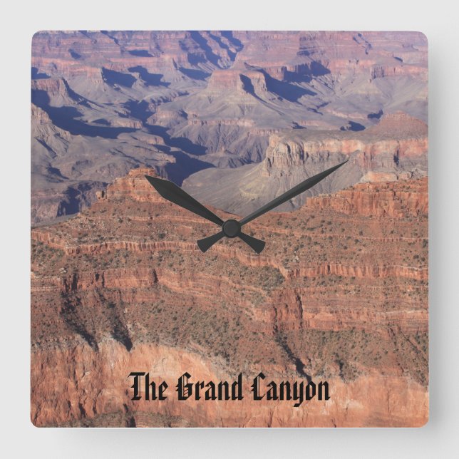 Carrée Horloge du Grand Canyon (Recto)