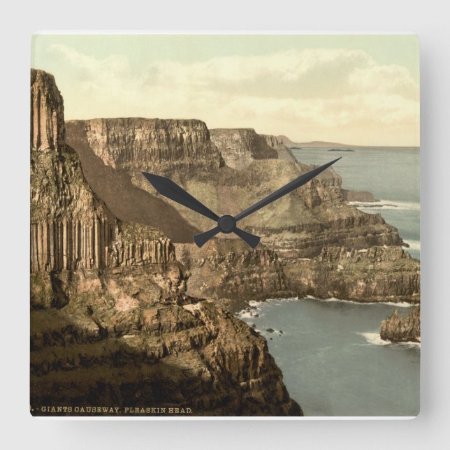 Carrée Horloge Géant's Causeway, Pleaskin Head, Co. Antri (Recto)