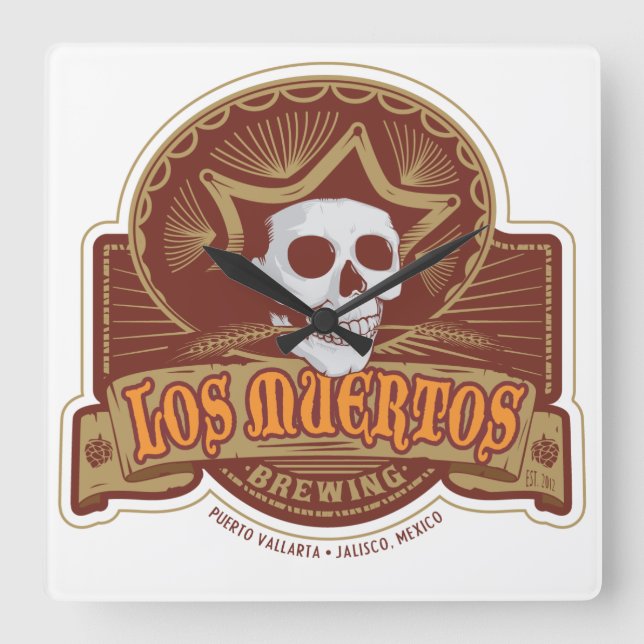 Carrée Horloge Los Muertos (Recto)