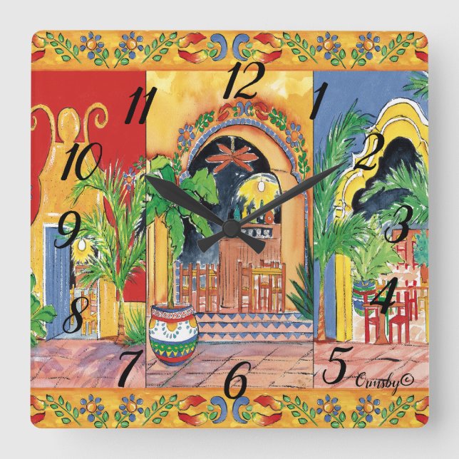 Carrée Horloge sud-ouest (Recto)