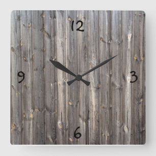 Carrée Horloge sylvatique !